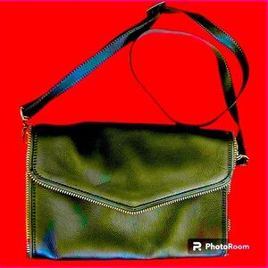 Guess Marciano Medium Envelope Bag Dark Grey Like New With Dust Bag